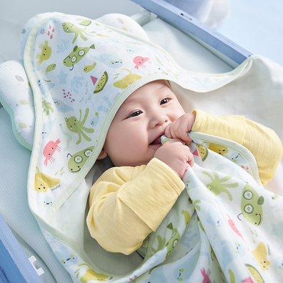 嬰兒包被抱被新生兒蓋被襁褓嬰幼兒睡袋純棉四季款春夏